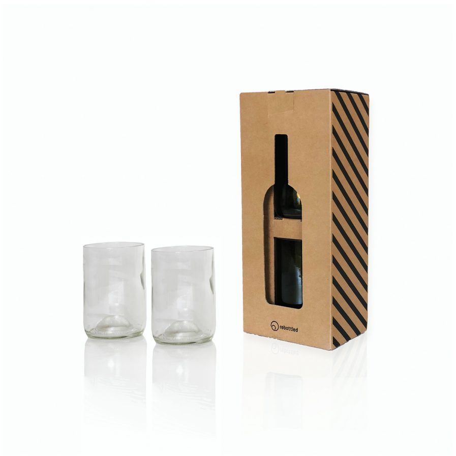 Rebottled recycelte Gläser aus Weinflaschen dressgoat Köln Ehrenfeld