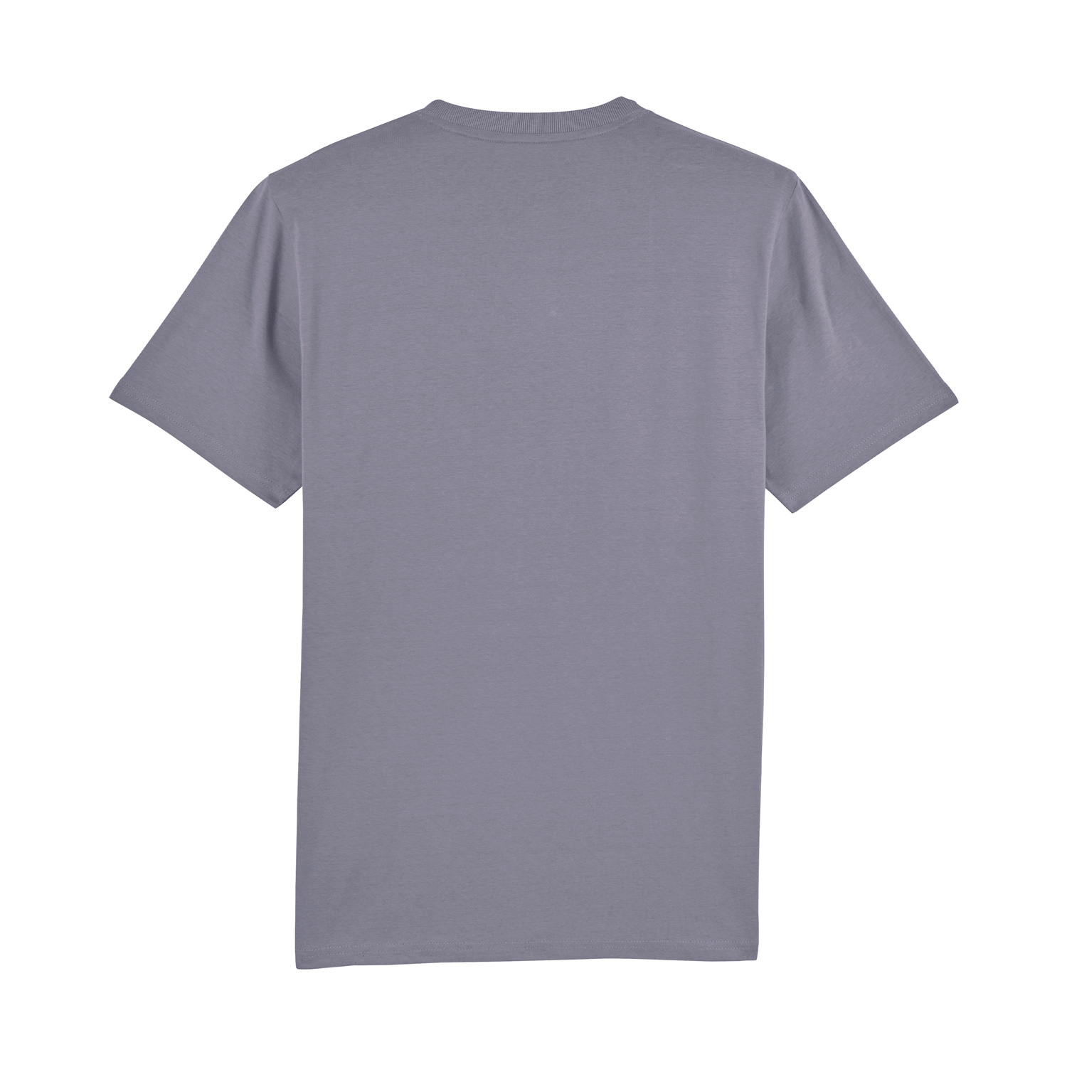 lila blau grau T-Shirt von hinten